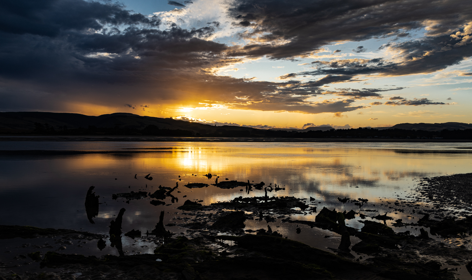 Sonnenuntergang in der Surat Bay - NZ