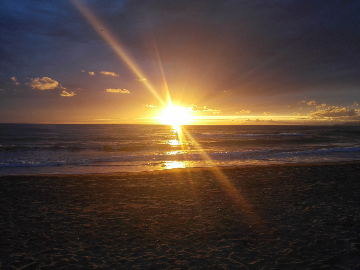 Sonnenuntergang in der Toskana