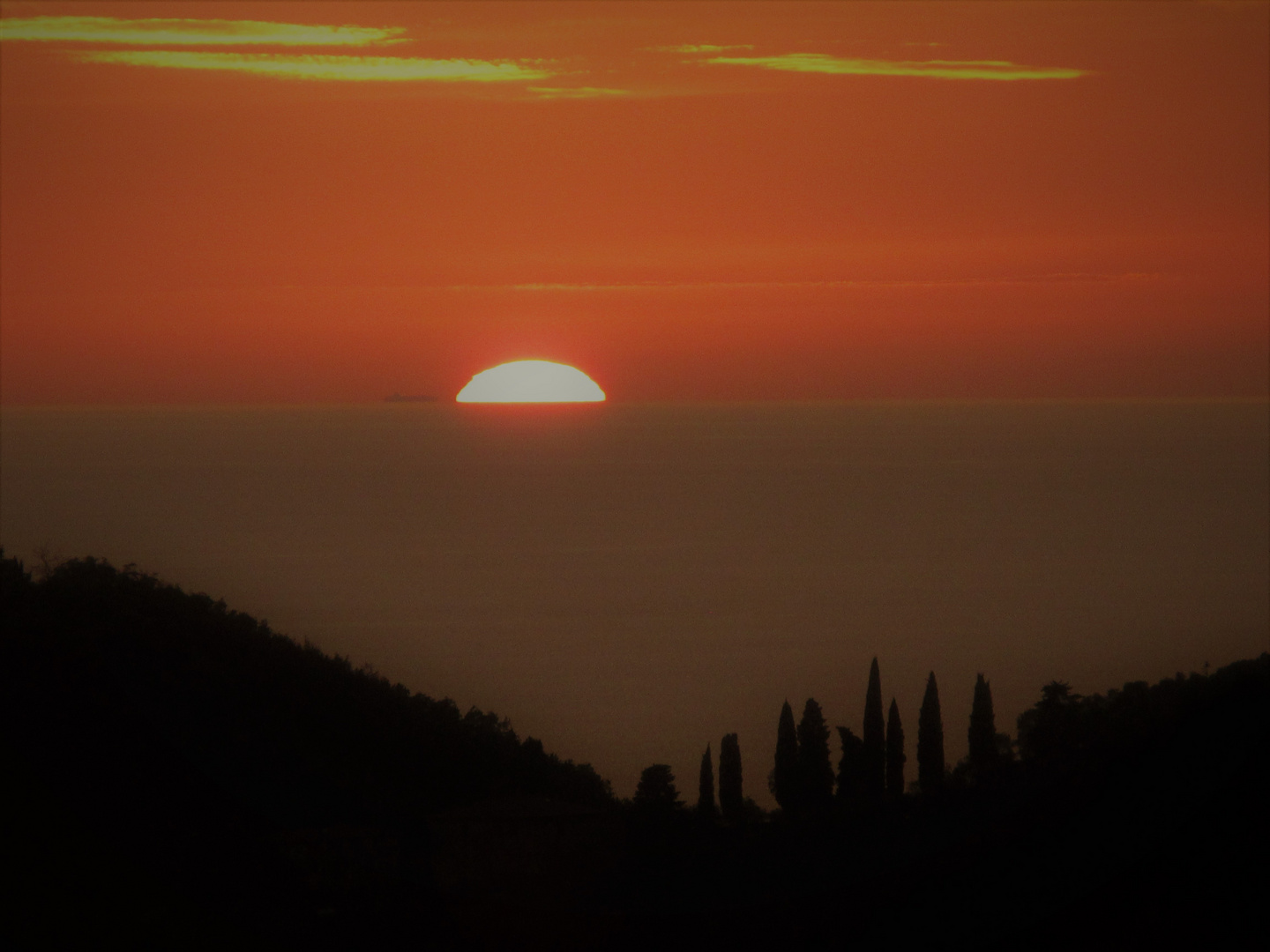 Sonnenuntergang in der Toskana