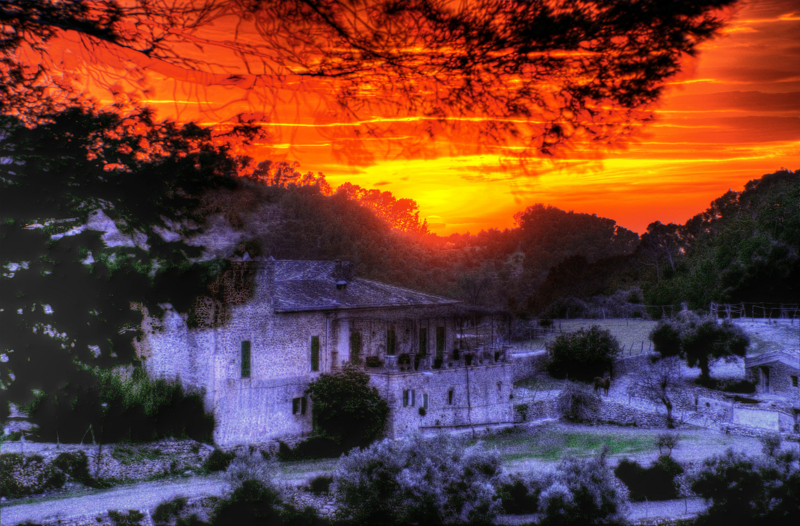 Sonnenuntergang in der Tramuntana