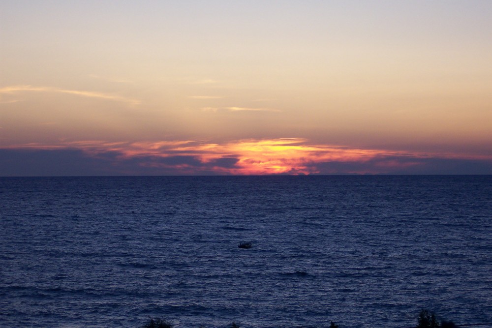 Sonnenuntergang in der Türkei