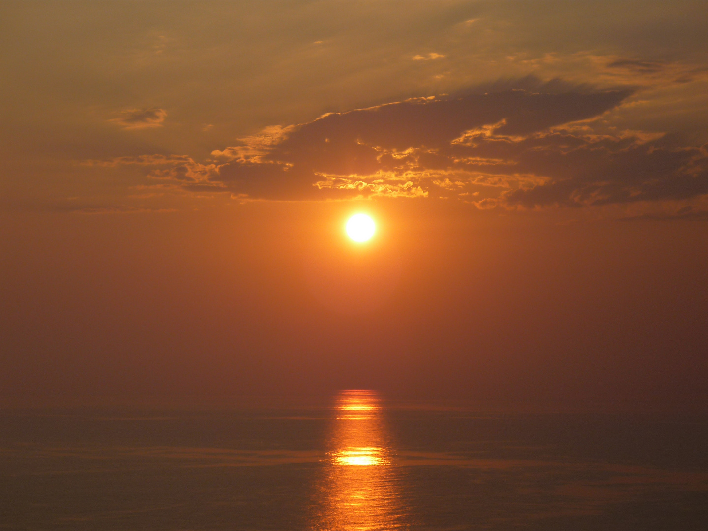 Sonnenuntergang in der Türkei