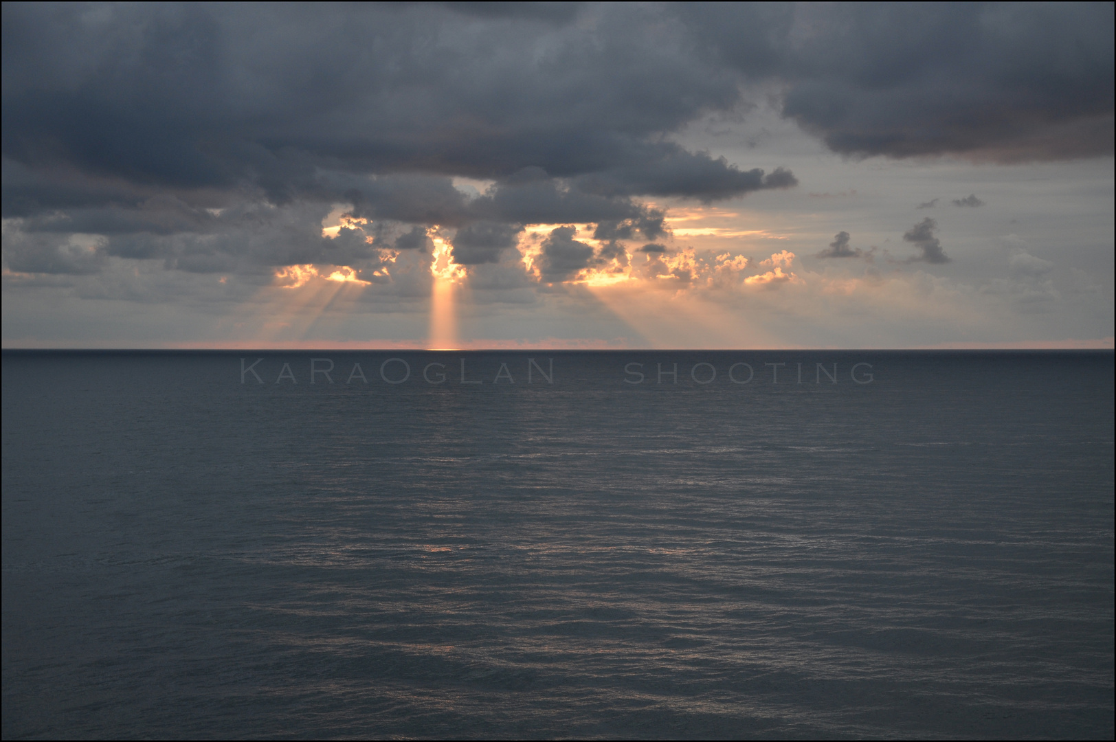 Sonnenuntergang in der Türkei