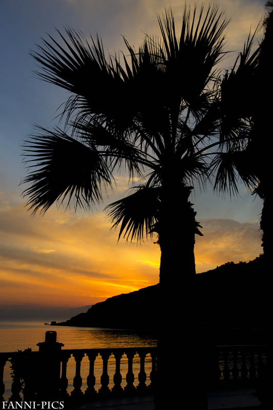 Sonnenuntergang in der Türkei