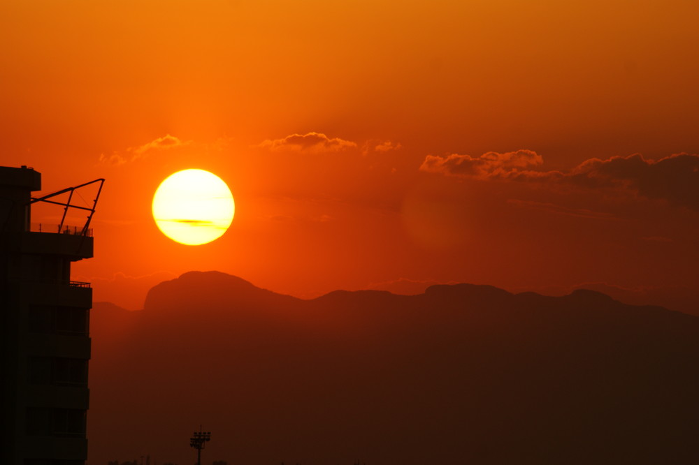 Sonnenuntergang in der Türkei