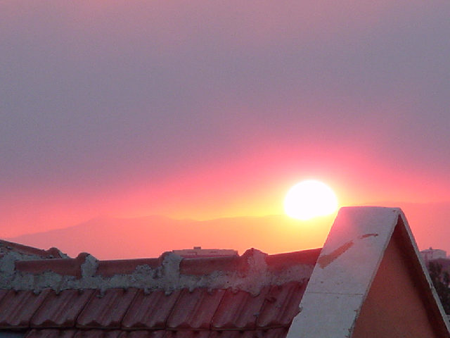 Sonnenuntergang in der Türkei