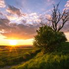 Sonnenuntergang in der Vorrhön .....