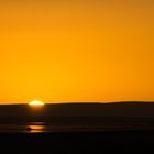 Sonnenuntergang in der Wüste bei Kerak (Karak) - Jordanien