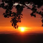 Sonnenuntergang in Deutschland