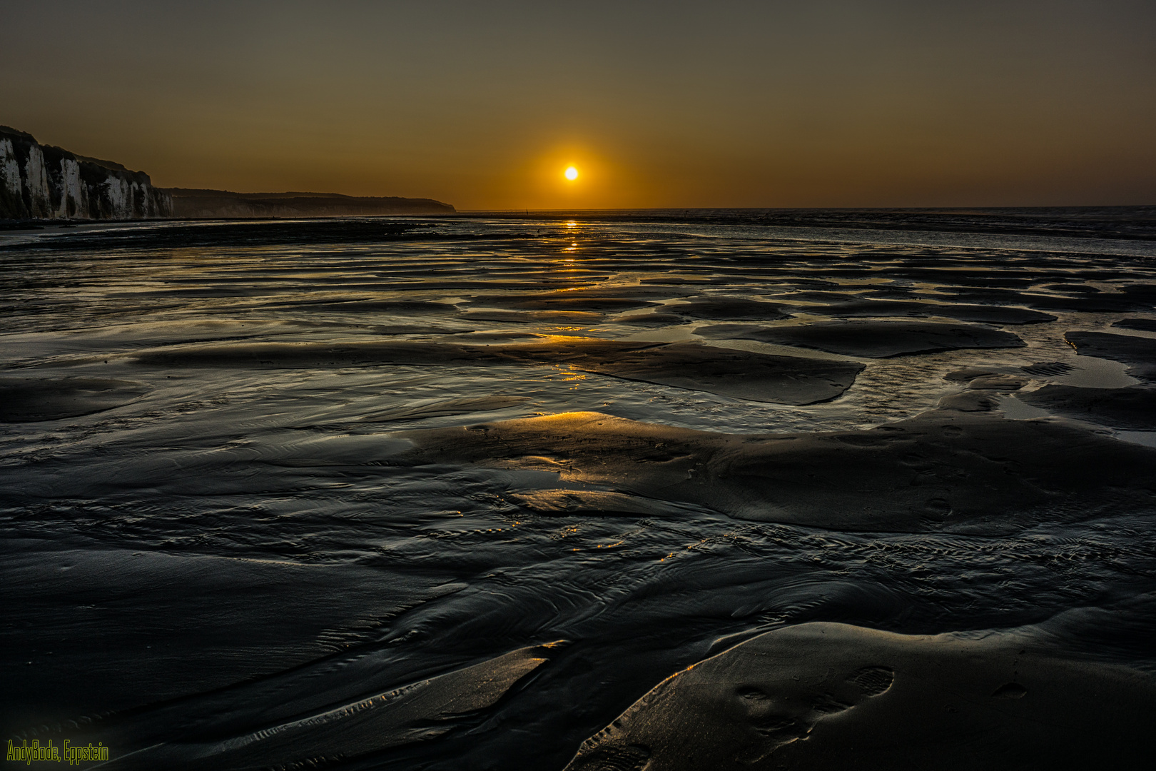 Sonnenuntergang in Dieppe