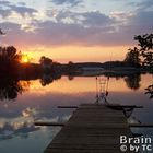 Sonnenuntergang in Dillingen