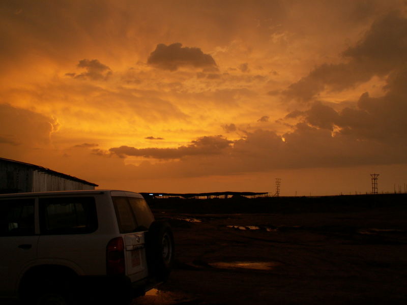 Sonnenuntergang in Dire Dawa