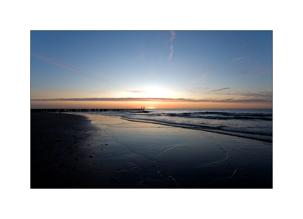 Sonnenuntergang in Domburg 1