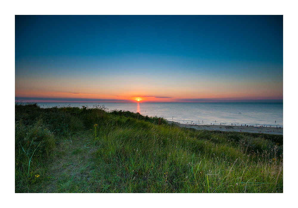 Sonnenuntergang in Domburg