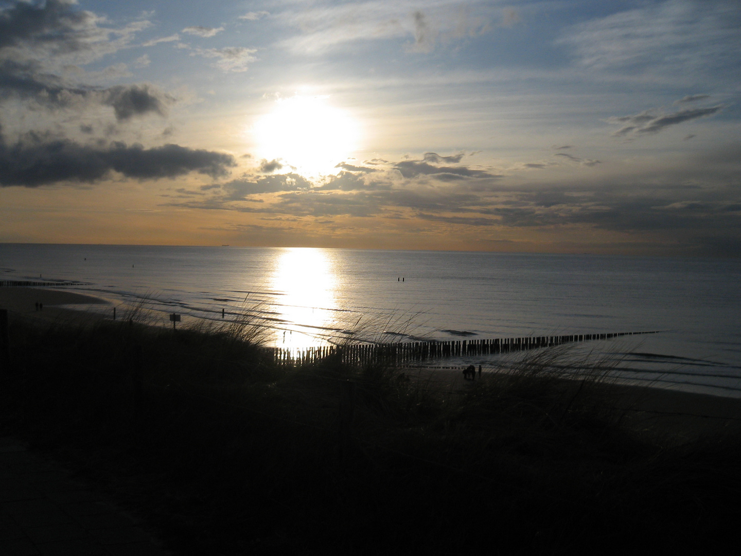 Sonnenuntergang in Domburg