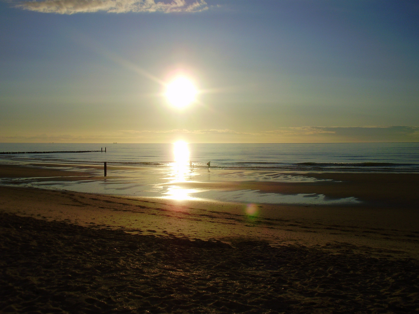 Sonnenuntergang in Domburg