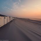 Sonnenuntergang in Domburg, Holland