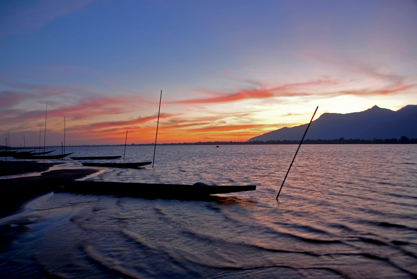 Sonnenuntergang in Don Daeng