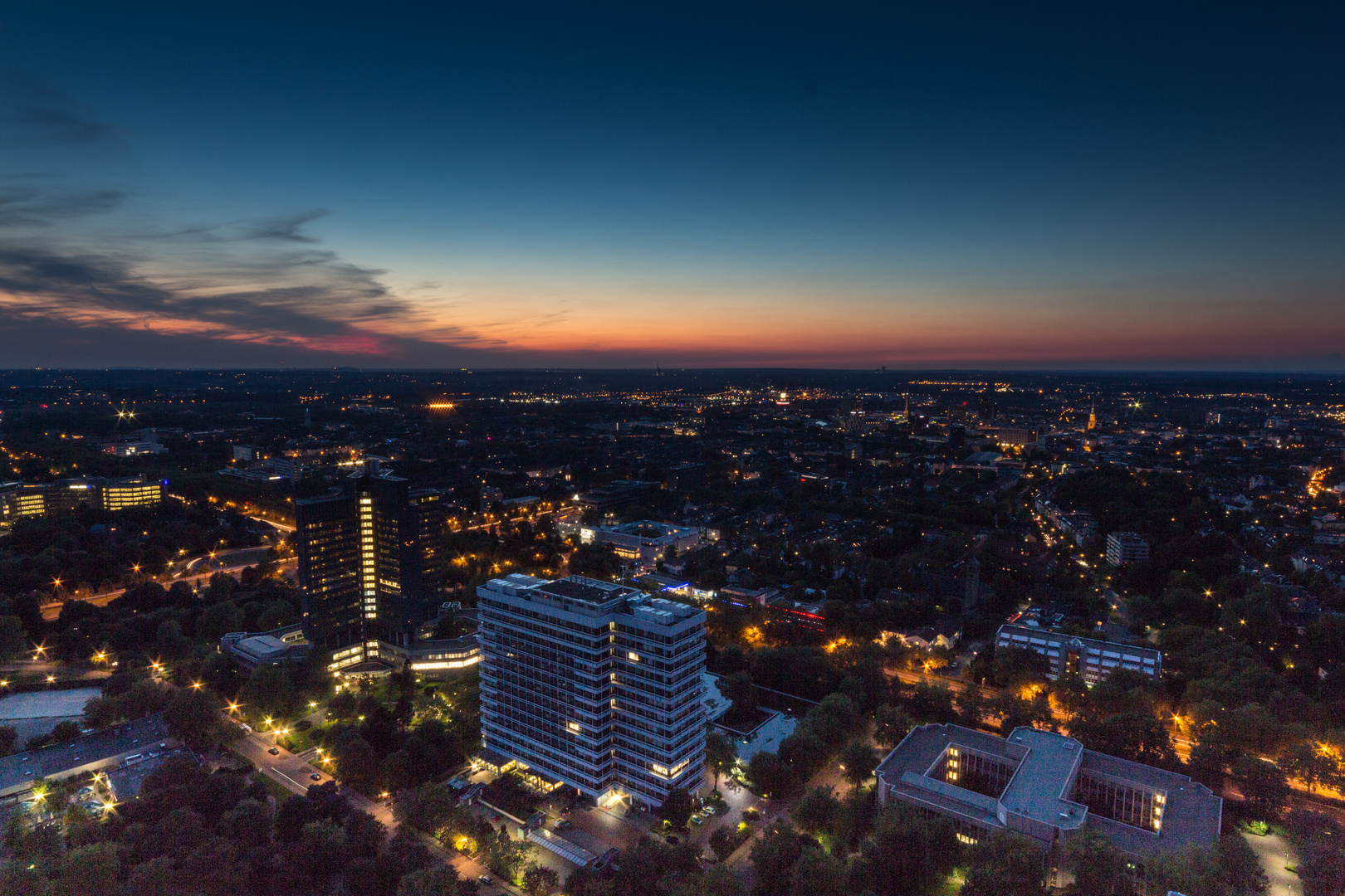 Sonnenuntergang in Dortmund (2)