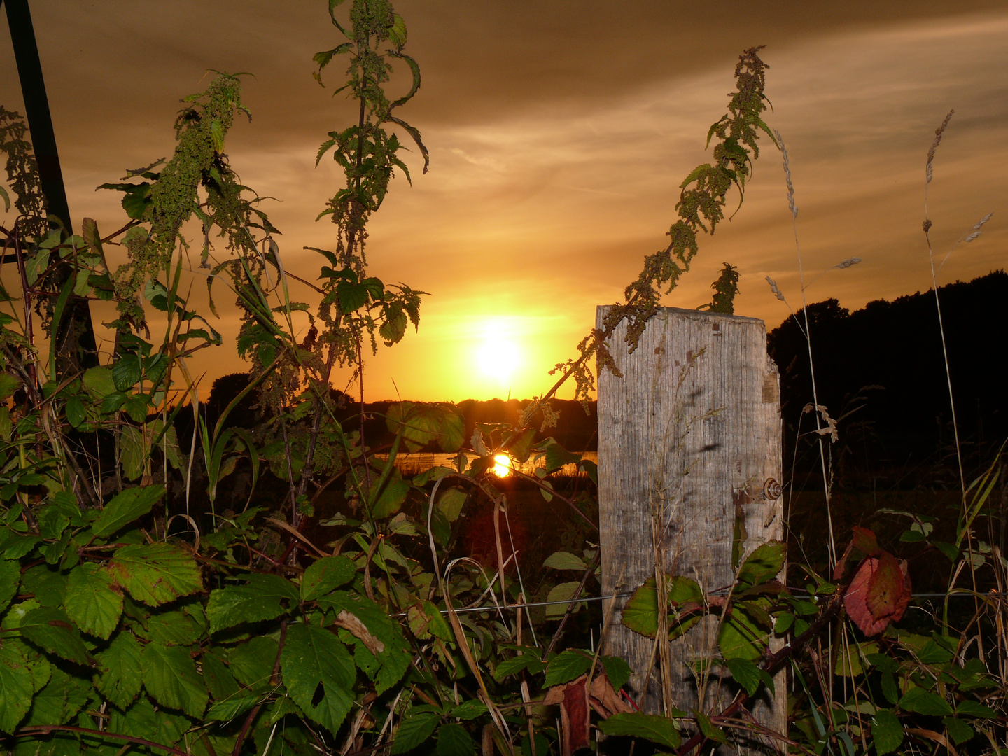 Sonnenuntergang in Dortmund