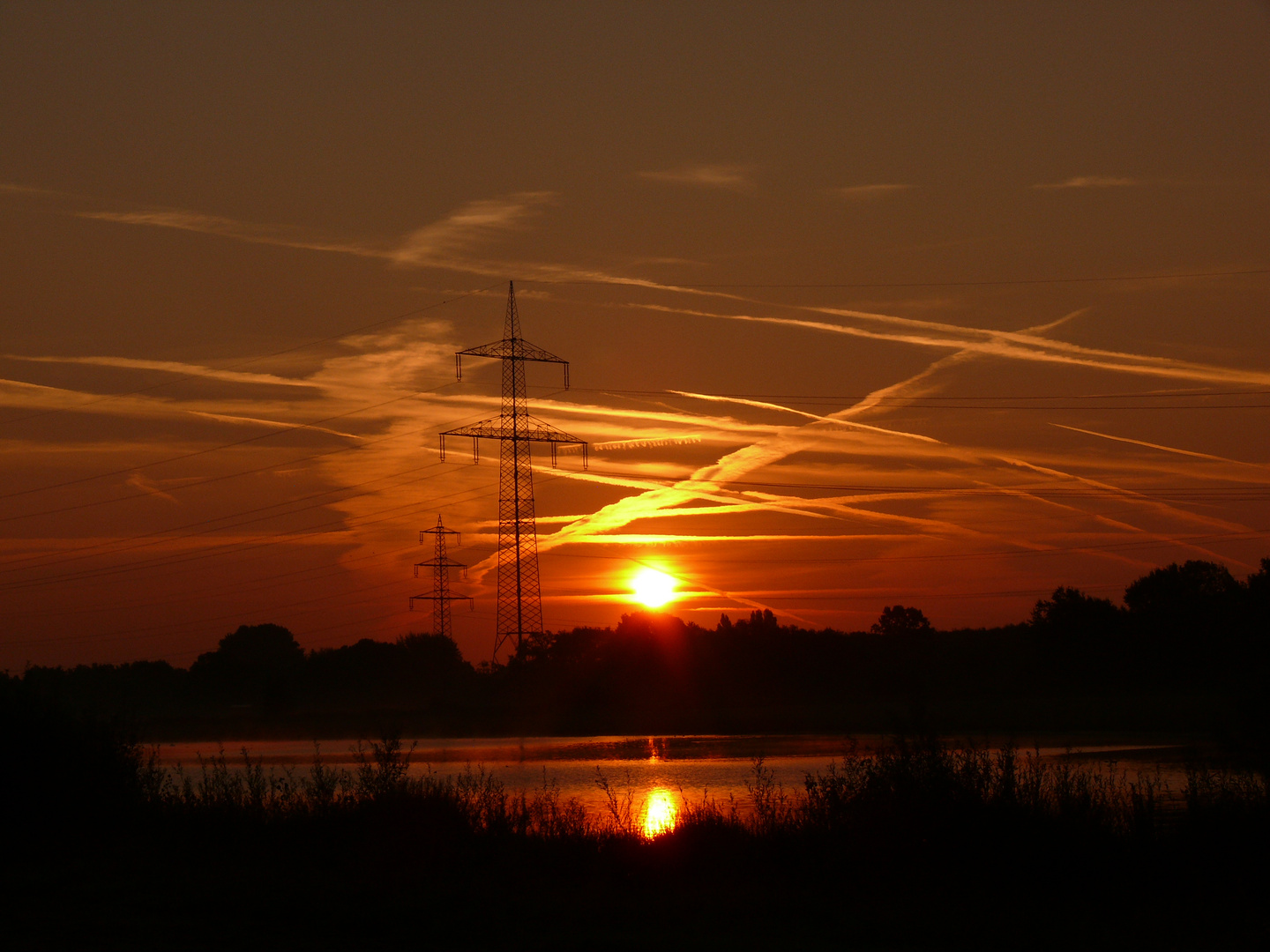 Sonnenuntergang in Dortmund