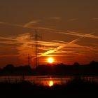 Sonnenuntergang in Dortmund