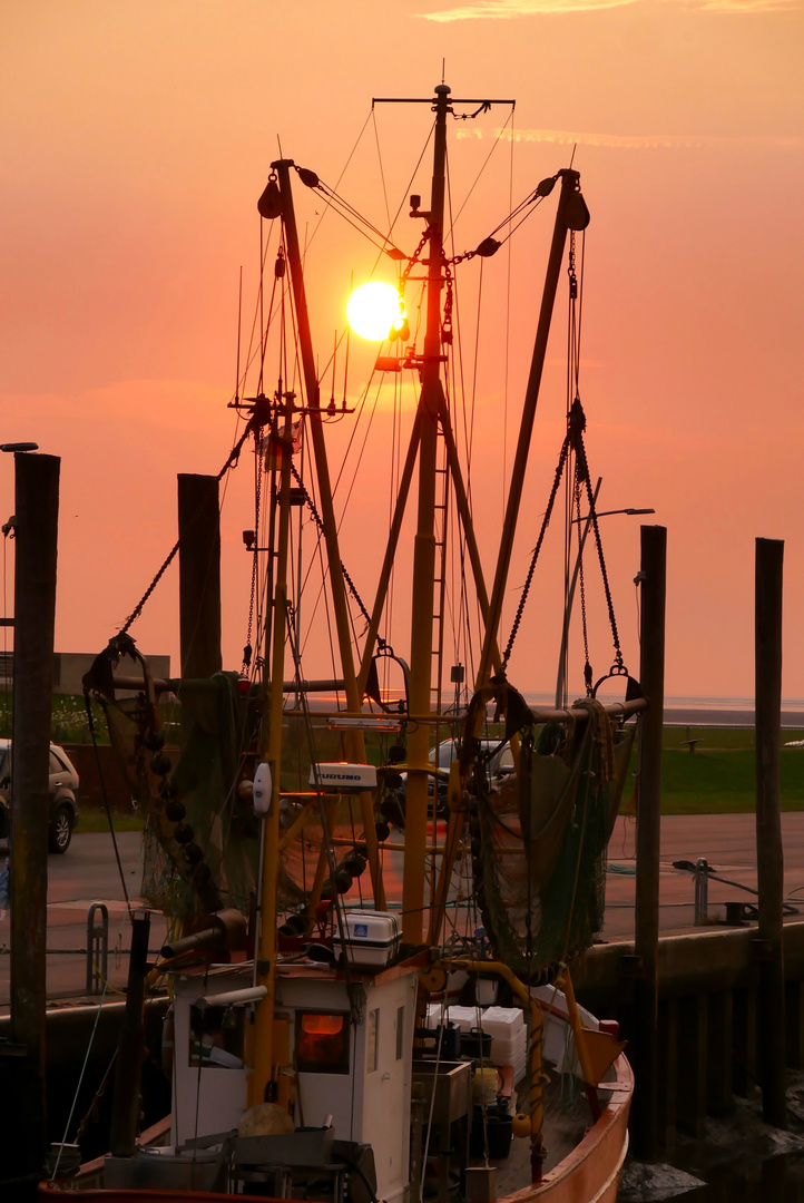 Sonnenuntergang in Dorum