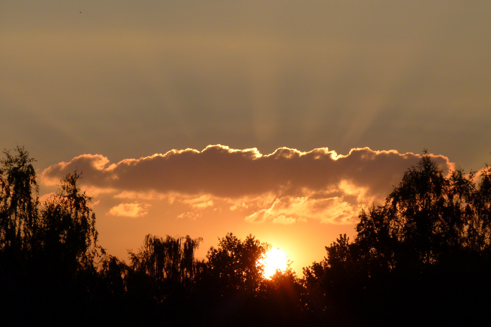 Sonnenuntergang in Dreieich