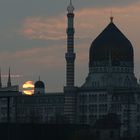 Sonnenuntergang in Dresden