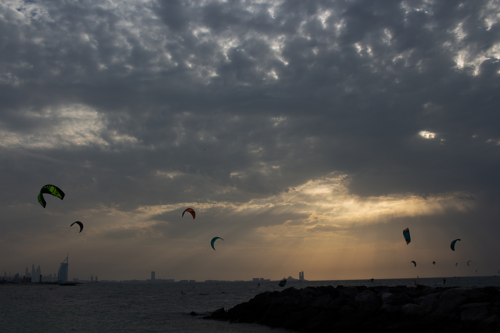 Sonnenuntergang in Dubai