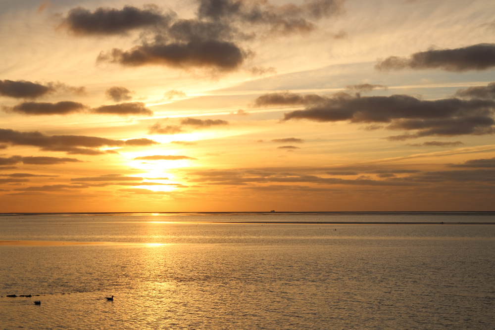 Sonnenuntergang in Dunsum