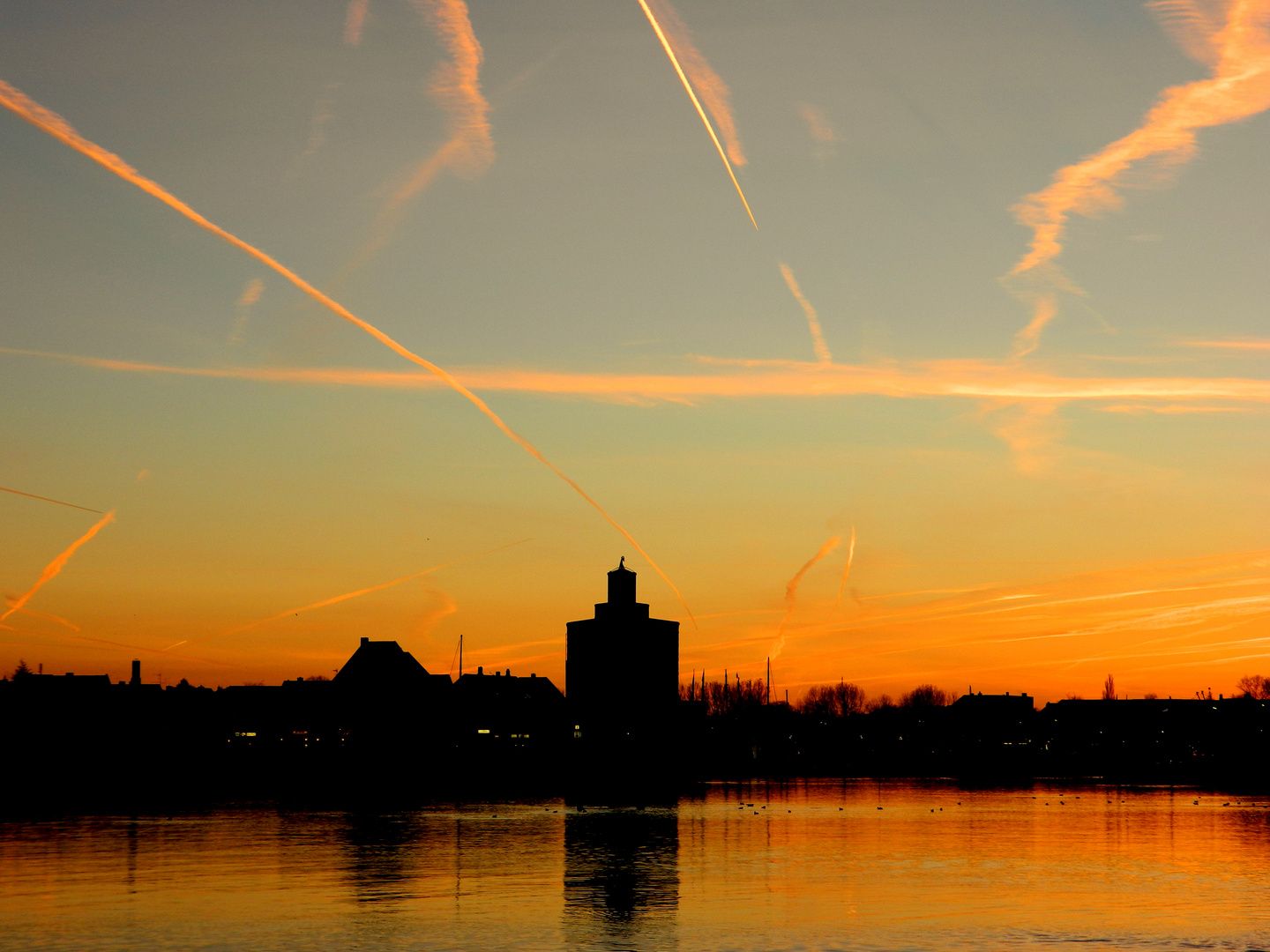 Sonnenuntergang in Eckernförde :)