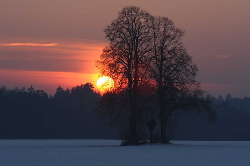 Sonnenuntergang in Ecksberg