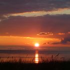 Sonnenuntergang in Egmond aan Zee