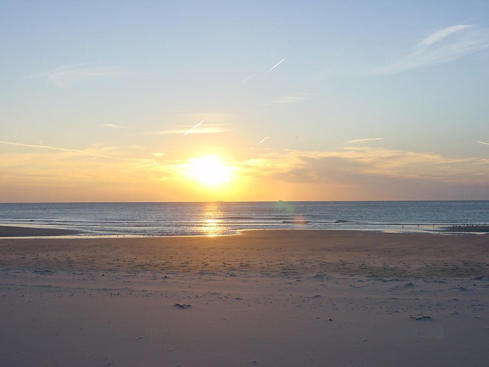 Sonnenuntergang in Egmond an Zee