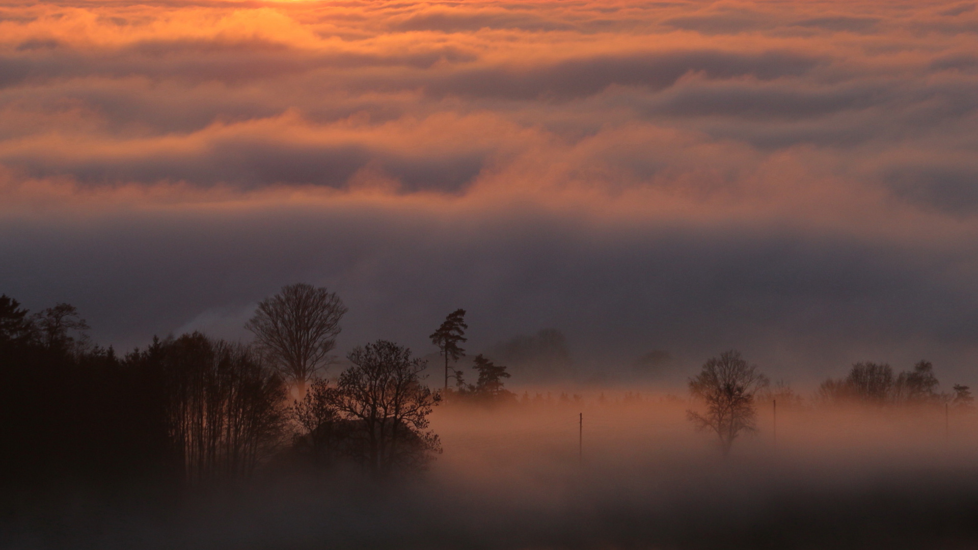 Sonnenuntergang in Eidenberg