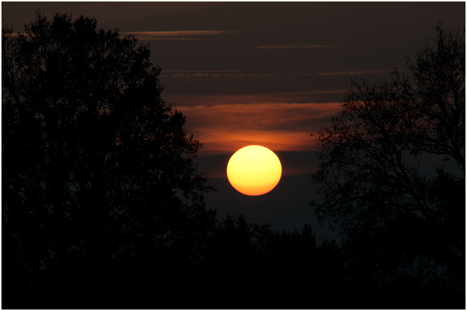 Sonnenuntergang in Eißel