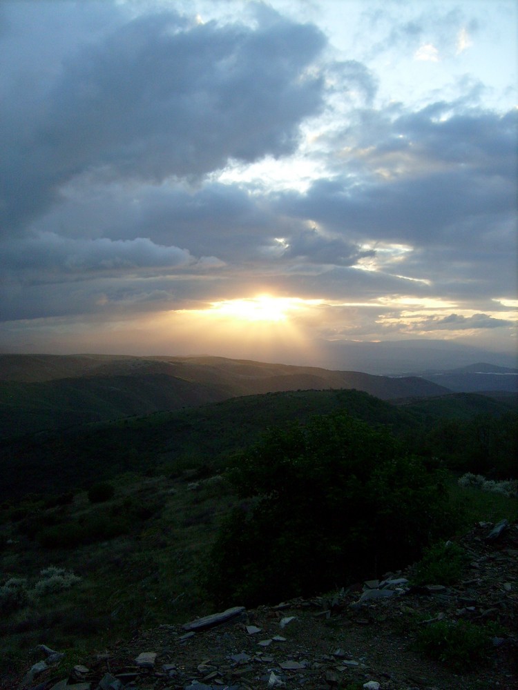 Sonnenuntergang in El Acebo