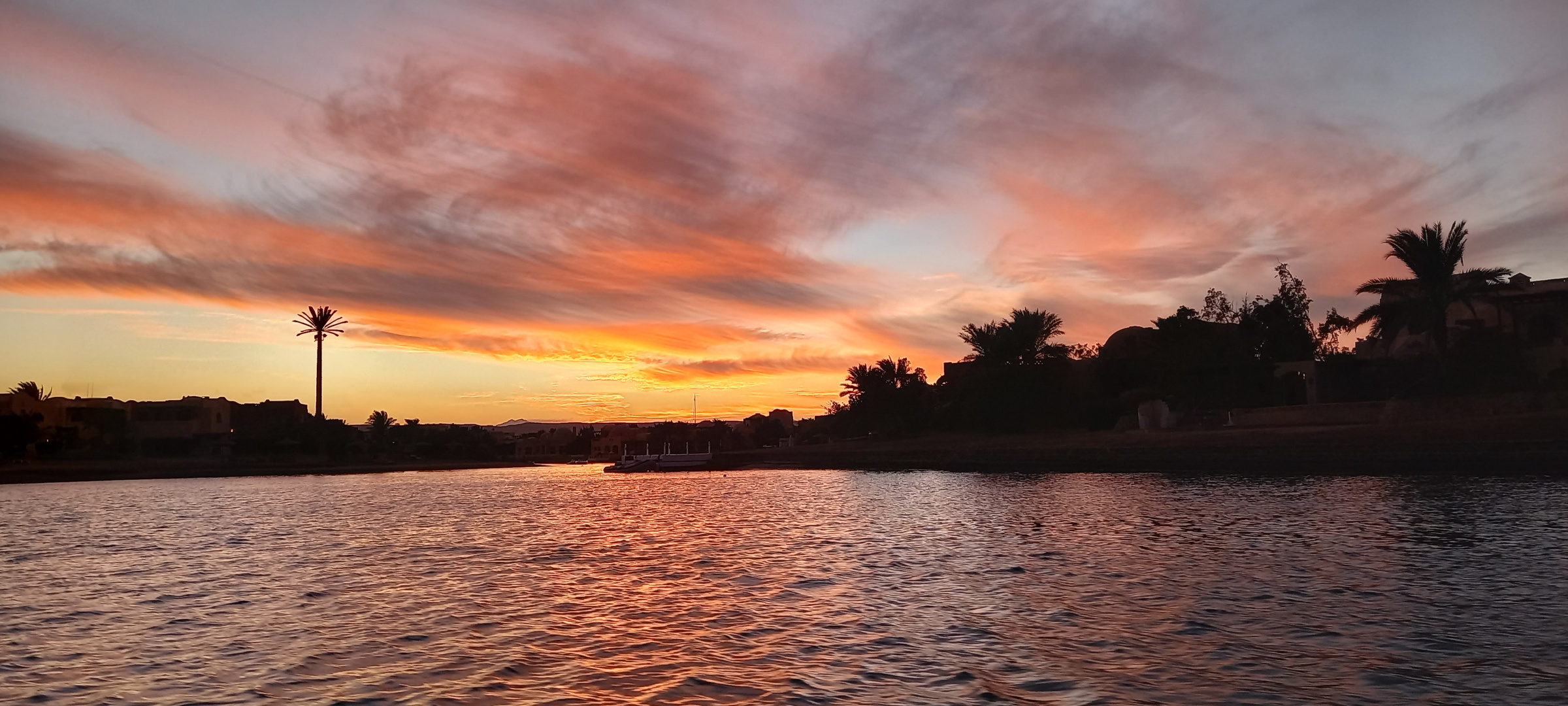 Sonnenuntergang in El Gouna 