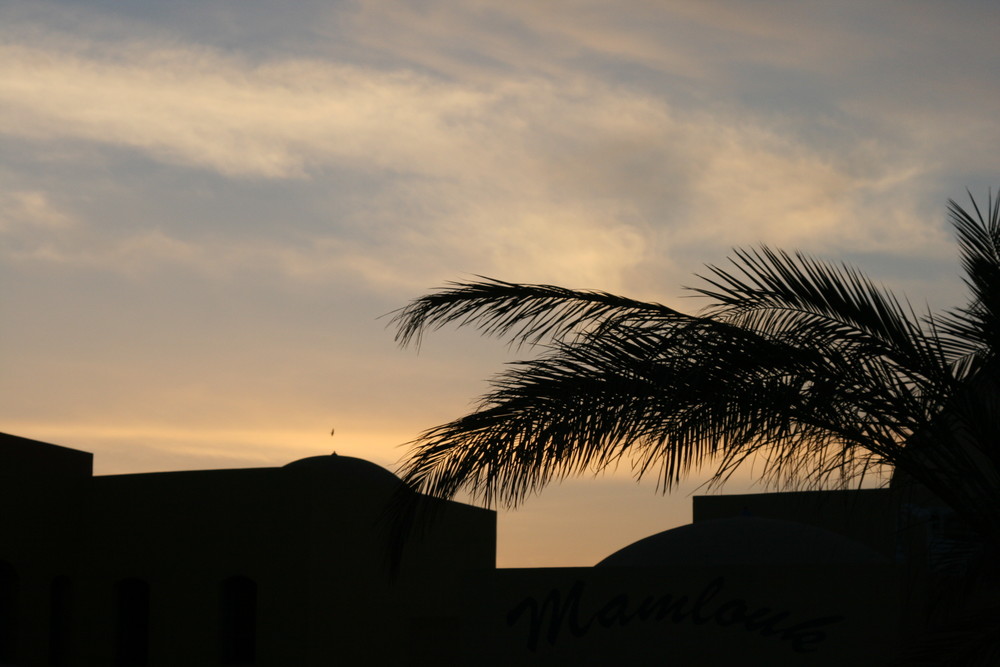 Sonnenuntergang in El Gouna (Ägypten)