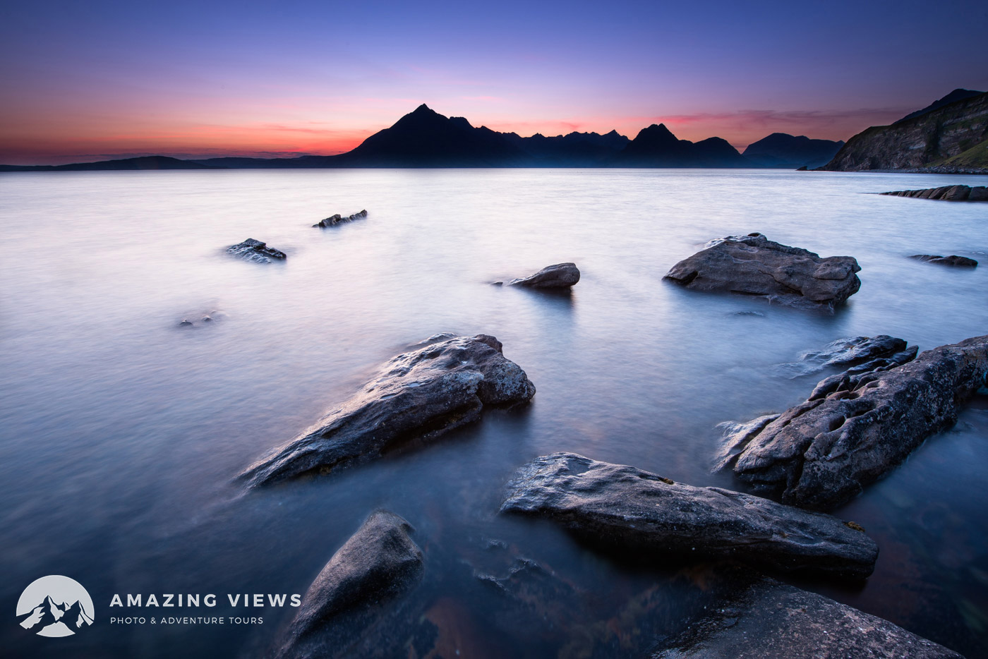 Sonnenuntergang in Elgol