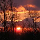 Sonnenuntergang in Emden