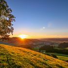 Sonnenuntergang in Emmental