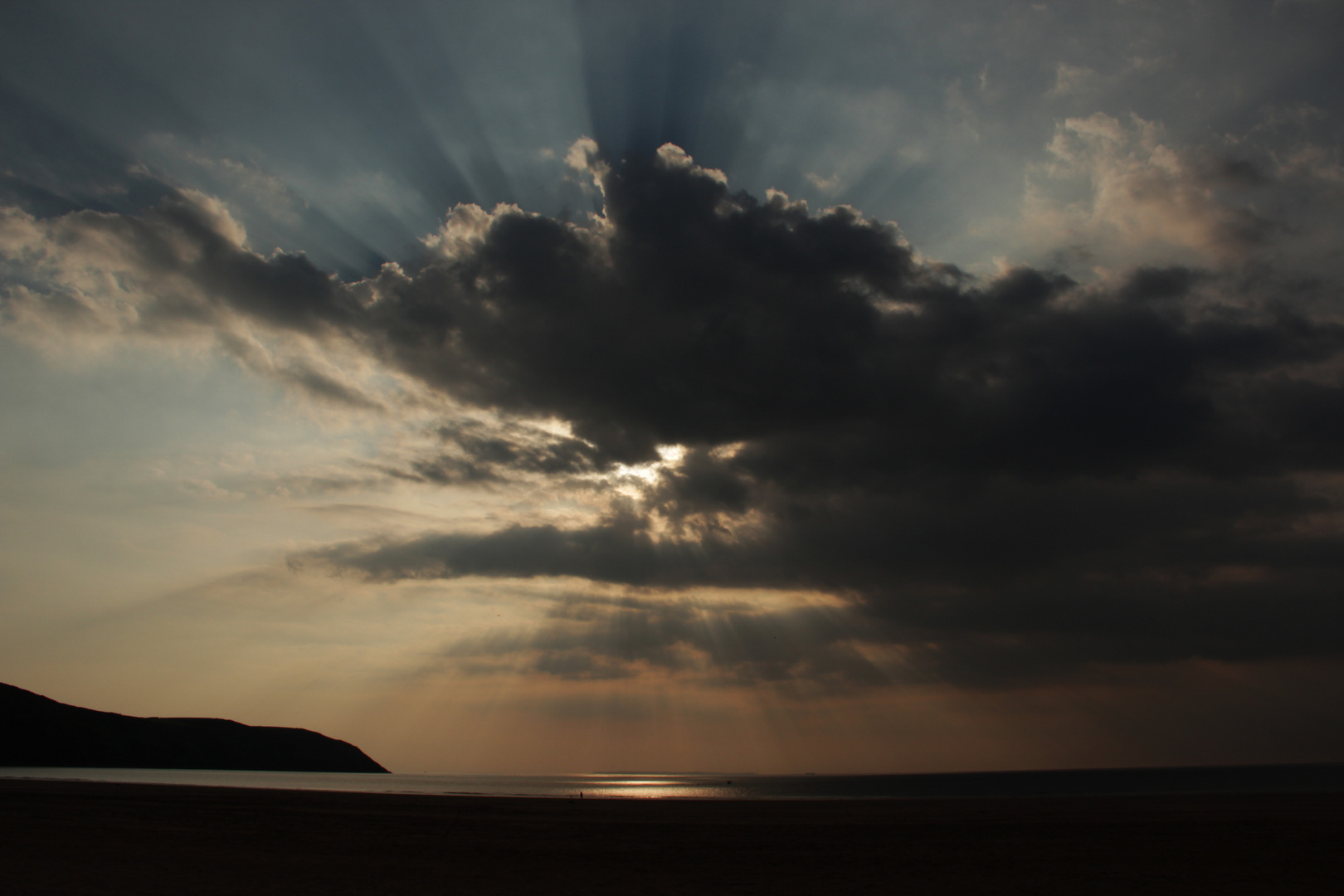 Sonnenuntergang in England