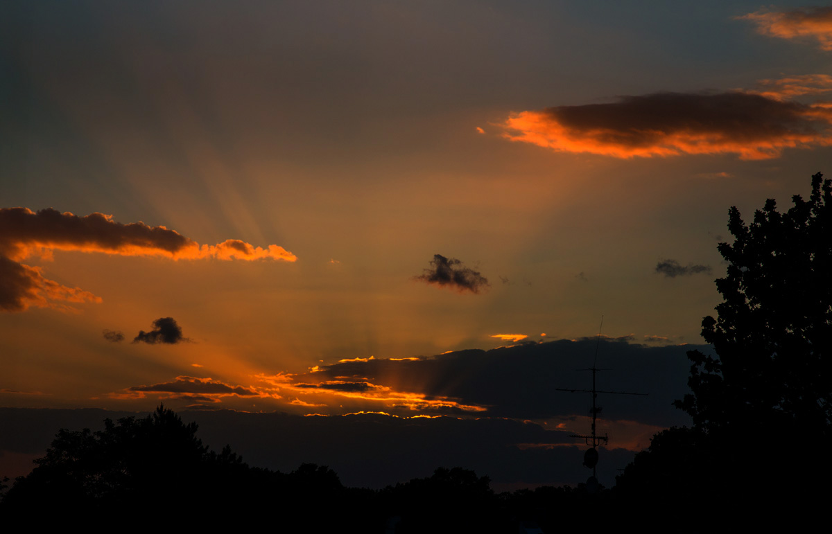 Sonnenuntergang in Erftstadt 1