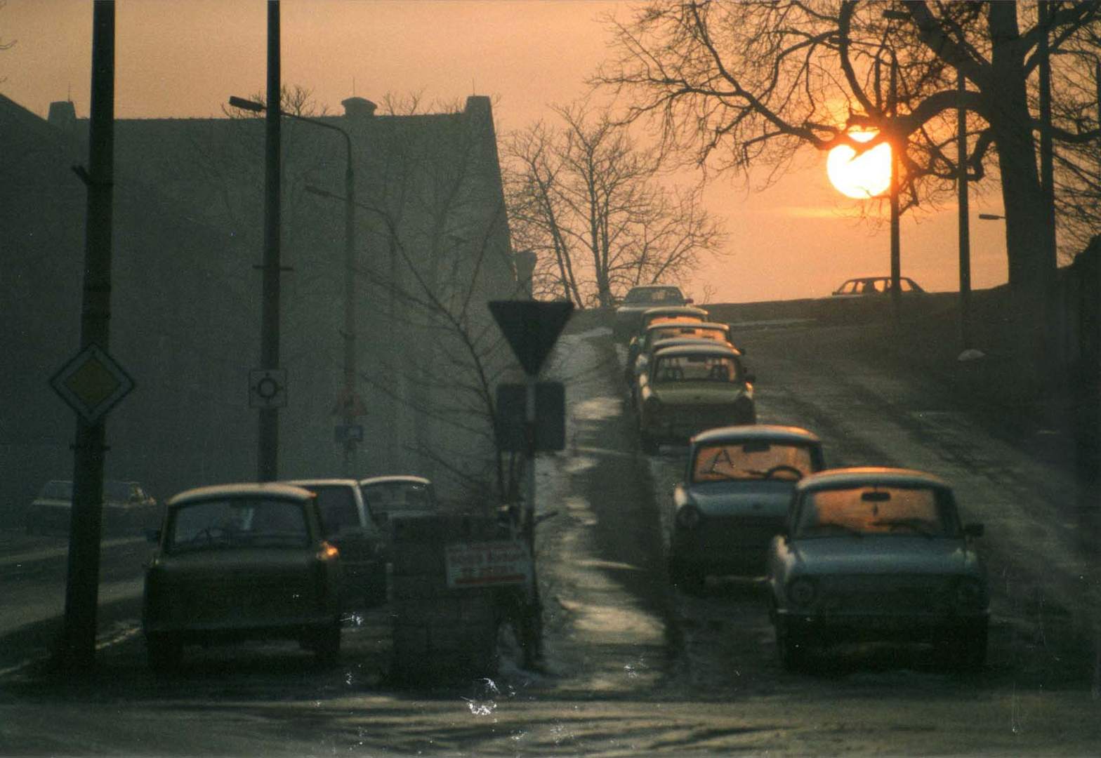 Sonnenuntergang in Erfurt