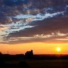 Sonnenuntergang in Erfurt