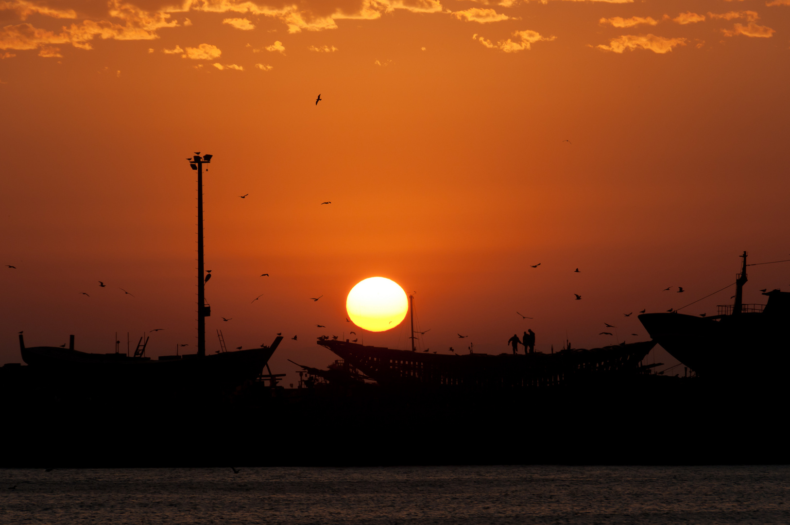 Sonnenuntergang in Essaouira