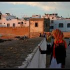 Sonnenuntergang in Essaouira, Marokko