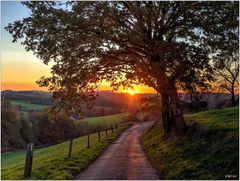 Sonnenuntergang in Essen